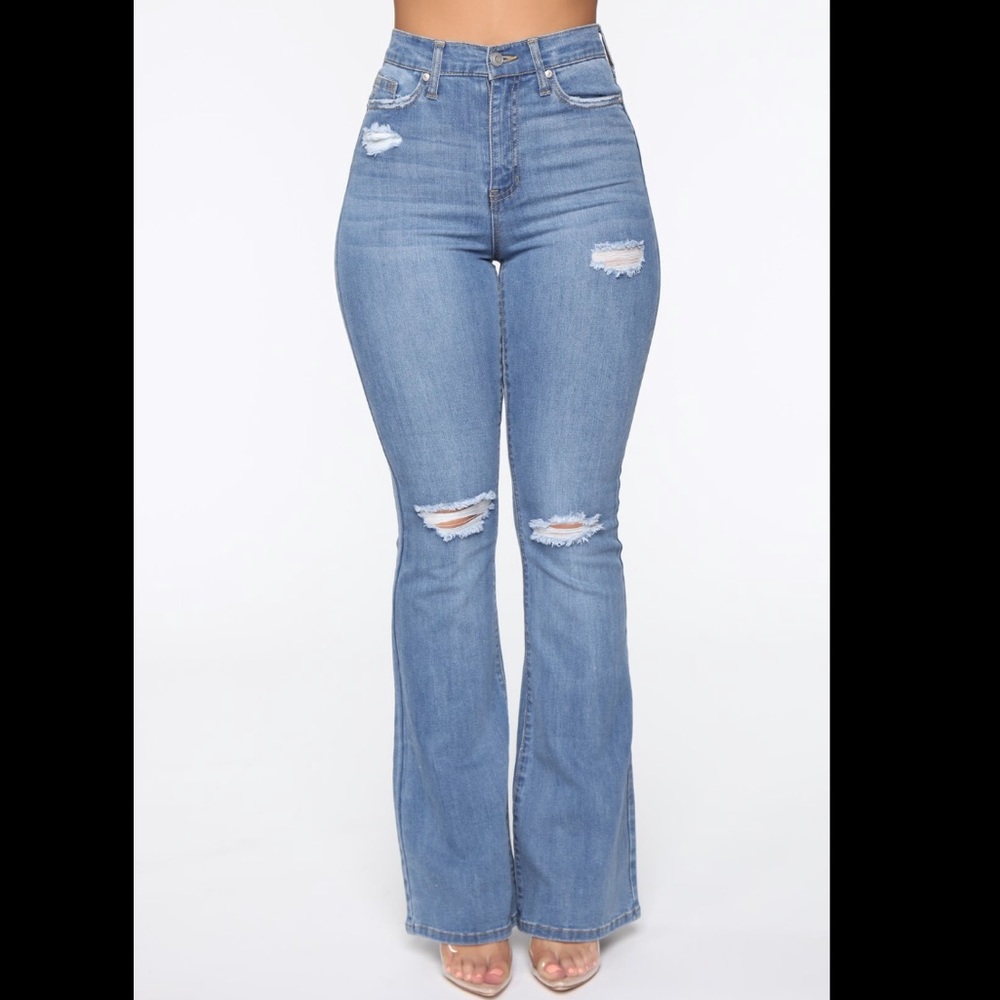 I’ll see ya there flare jeans